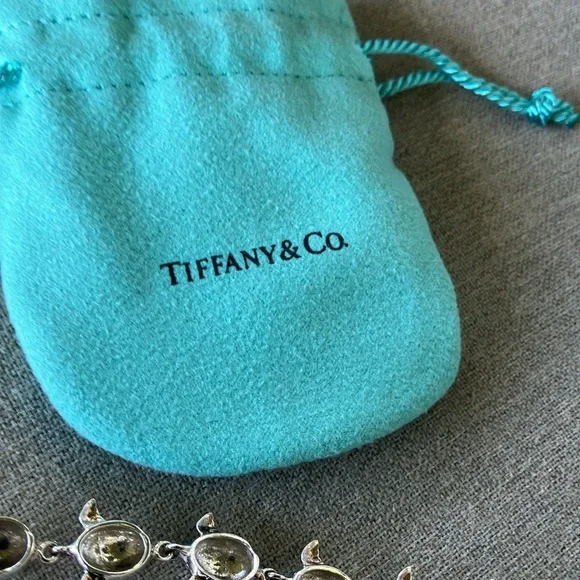 Tiffany & Co. Silver Beaded Bracelet 7-inches